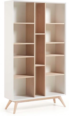 LaForma Bücherschrank Quatre Eschenfurnier MDF La Forma ... LaForma Bücherschrank Quatre Eschenfurnier MDF La Forma ...